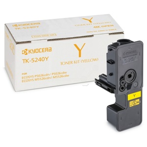 Kyocera Original TK-5240Y Yellow Toner Cartridge - (1T02R7ANL0)