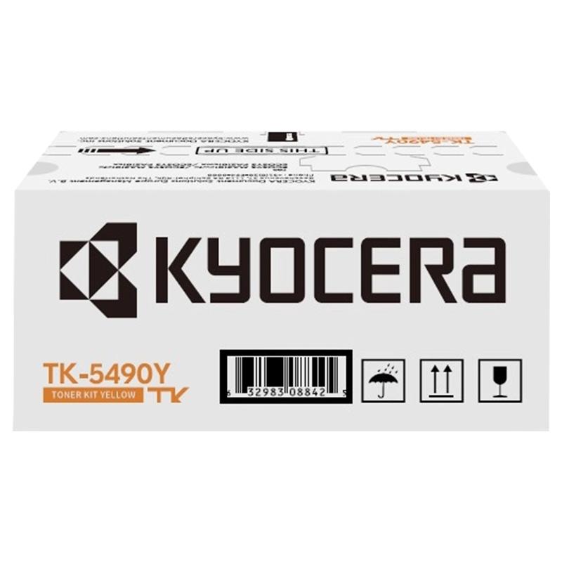 Kyocera Original TK-5490Y Yellow Toner Cartridge