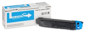 Original Kyocera TK-5140C Cyan Toner Cartridge - (TK5140C)