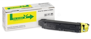 Kyocera Original TK-5140Y Yellow Toner Cartridge - (TK5140Y)
