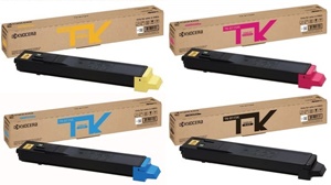 Original Kyocera TK8115 4 Colour Toner Cartridge Multipack - (1T02P30NL0/1T02P3CNL0/1T02P3BNL0/1T02P3ANL0)
