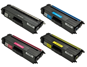 Brother Compatible Pack of 4 Toner Cartridges (Black/Cyan/Magenta/Yellow)