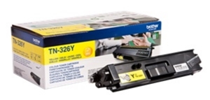 Original Brother TN326Y High Capacity Yellow Toner Cartridge