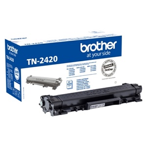 Brother Original TN-2420 Black High Capacity Toner Cartridge - (TN2420)