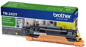 Brother Original TN-243Y Yellow Toner Cartridge - (TN243Y)