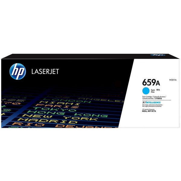 Original HP 659A Cyan Toner Cartridge W2011A