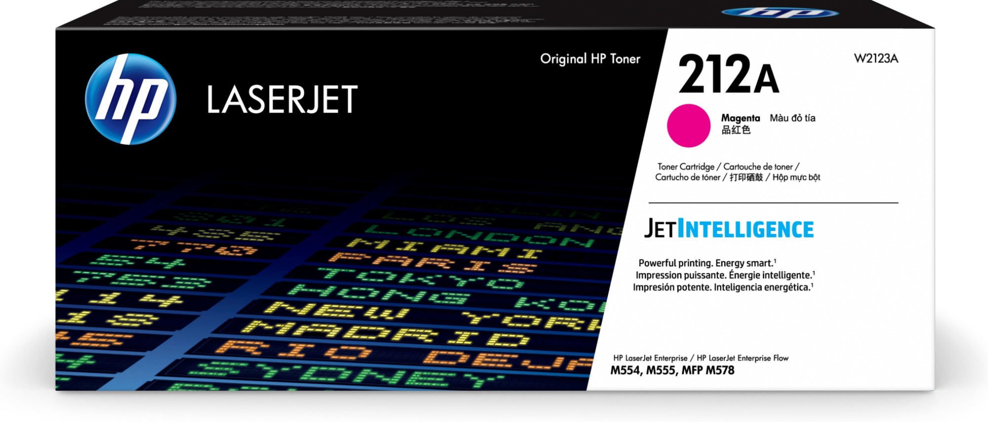 HP Original 212A Magenta Toner Cartridge W2123A