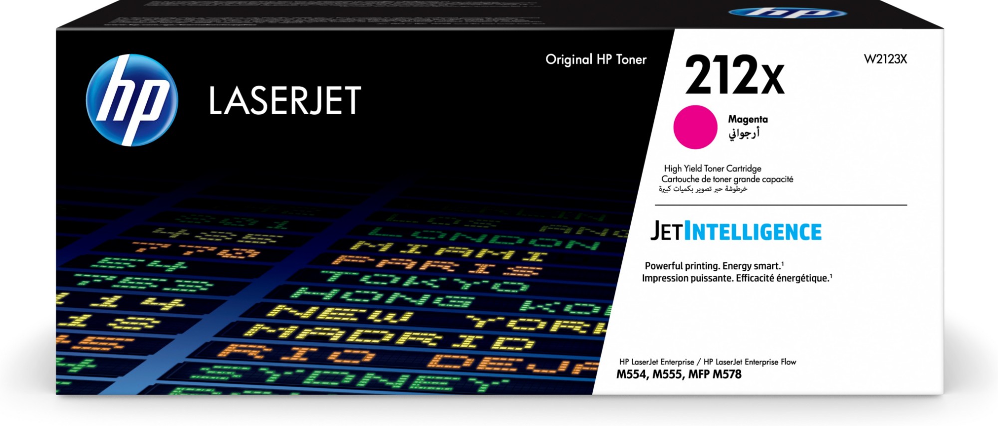 HP Original 212X Magenta High Capacity Toner Cartridge W2123X