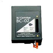 Remanufactured Canon BC-02 Black Ink cartridge