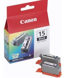 Original Canon BCI-15C Colour Ink cartridge Twin Pack (8191A002AA)