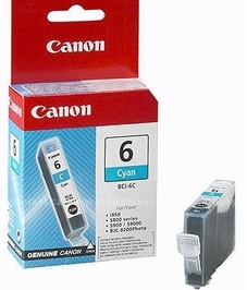 Original Canon BCI-6C Cyan Ink Cartridge (4706A002)