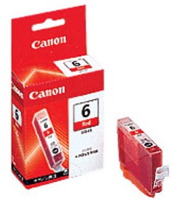 Original Canon BCI-6R Red Ink Cartridge (8891A002)