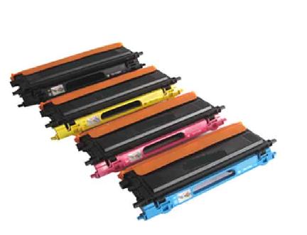 Compatible Brother TN135BK, TN135C, TN135M, TN135Y a Set of 4 Toner Cartridges
