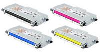 Compatible Brother TN04BK, TN04C, TN04M, TN04Y a Set of 4 Toner Cartridges