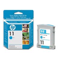 Original HP 11 Cyan Ink Cartridges (C4836AE)