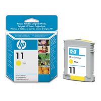 Original HP 11 Yellow Ink Cartridges (C4838AE)