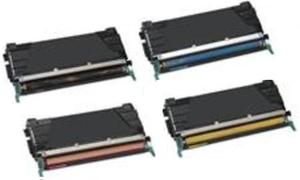 Compatible Lexmark C5220 a Set of 4 Toner Cartridge Multipack  (C5220KS/CS/MS/YS) (Black,Cyan,Magenta,Yellow)
