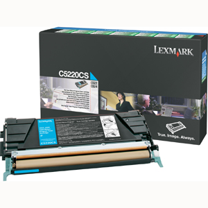 Original Lexmark C5220CS Cyan Toner Cartridge