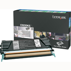 Original Lexmark C5220KS Black Toner Cartridge