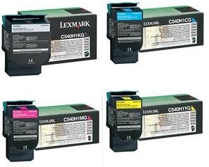 Original Lexmark C540H1 Toner Cartridge Multipack (Black,Cyan,Magenta,Yellow)