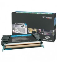 Original Lexmark C736H1CG Cyan Toner Cartridge