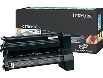 Original Lexmark C7700KS Black Toner Cartridge