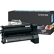 Original Lexmark C7700YH Yellow Toner Cartridge