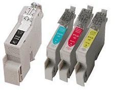 Compatible Epson T0321/T0422/T0423/T0424 a  Set of 4 ink cartridges