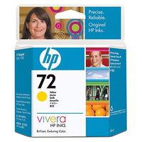 Original HP 72 Yellow Ink cartridge (69ml)