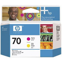 Original HP 70 Magenta and Yellow Printhead