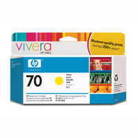 Original HP 70 Yellow Ink Cartridge (130ml)