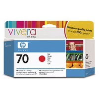 Original HP 70 Red Ink Cartridge 130ml