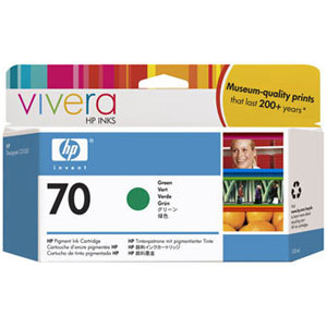 Original HP 70 Green Ink Cartridge (130ml)