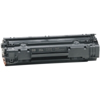 Original HP CB436A Black Toner Cartridge