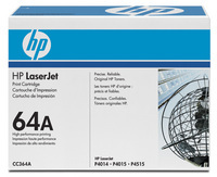 Original HP CC364A Black Toner Cartridge