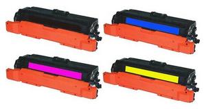 Compatible HP CE26 a Set of 4 Toner Cartridge Multipack  (CE260A/1A/2A/3A) (Black,Cyan,Magenta,Yellow)