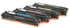 Compatible HP CE27 a Set of 4 Toner Cartridge Multipack (CE270A/1A/3A/2A) (Black,Cyan,Magenta,Yellow)