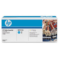 Original HP CE741A Cyan Toner Cartridge