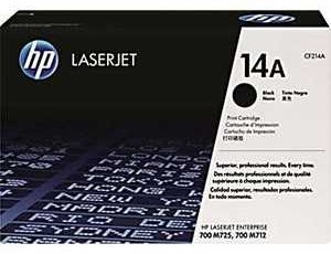 Original HP 14A Black Toner Cartridge (CF214A)