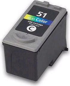 Remanufactured Canon CL-51 Colour High Capacity Ink cartridge