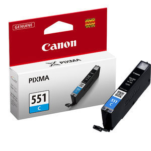 Original Canon CLI-551C Cyan Ink Cartridge (6509B001)