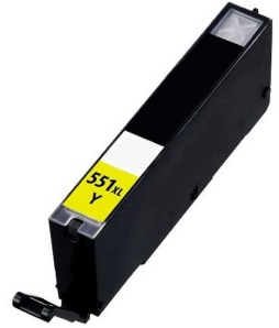 Compatible Canon CLI-551YXL Yellow Ink cartridge High Capacity