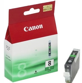 Original Canon CLI-8G Green Ink Cartridge