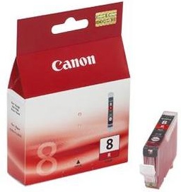 Original Canon CLI-8R Red Ink Cartridge