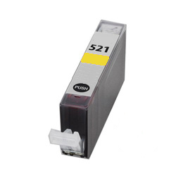 Compatible Canon CLI-521Y  Yellow Ink Cartridge