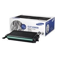 Original Samsung CLPK660B Black Toner Cartridge