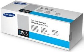 Original Samsung CLT-C506S Cyan Toner Cartridge