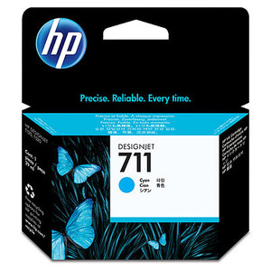 Original HP 711 Cyan Ink Cartridge (CZ130A)