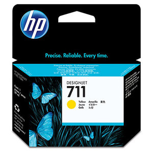 Original HP 711 Yellow Ink Cartridge (CZ132A)