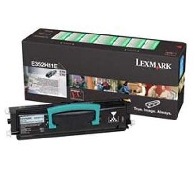 Original Lexmark E352H11E Black Toner Cartridge